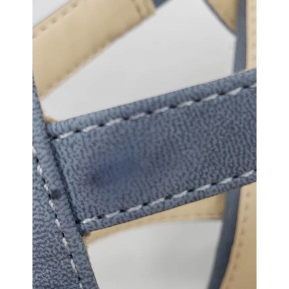 Liz Claiborne Blue Bahati Heeled Sandals - Picture 10 of 13